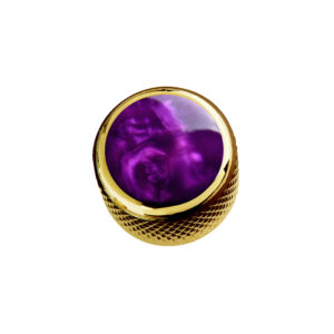 Acrylic Purple Pearl on Dome Knob-0