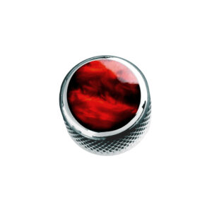 Acrylic Red Pearl on Dome Knob-274