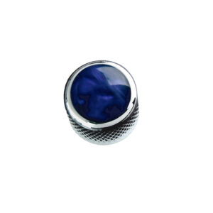 Acrylic Blue Pearl on Mini-Dome Knob-581