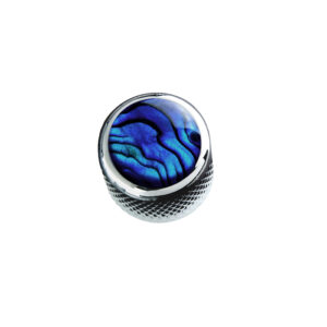 Blue Abalone on Mini-Dome Knob-2041