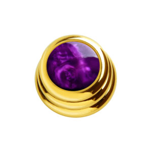 Acrylic Purple Pearl on Ringo Knob-0