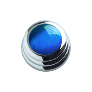 Blue Catseye on Ringo Knob-3159