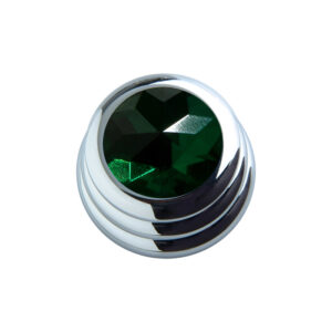 Green Crystal on Ringo Knob-1676