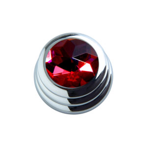 Red Crystal on Ringo Knob-1689