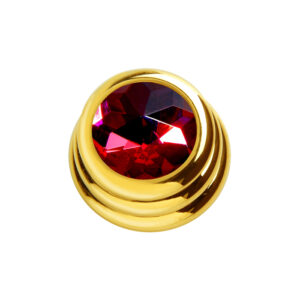 Red Crystal on Ringo Knob-0