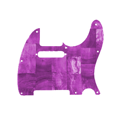 Purple deals telecaster pickguard