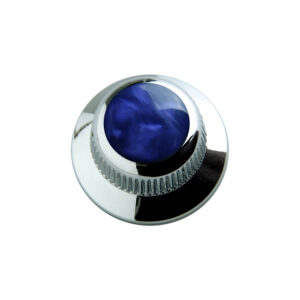 Acrylic Blue Pearl on UFO Knob-758