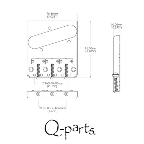 Bridge TELE103 Reverse – Q-parts